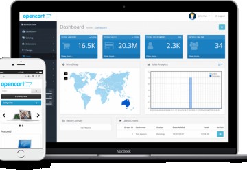 Free hosted OpenCart website with global payments.
